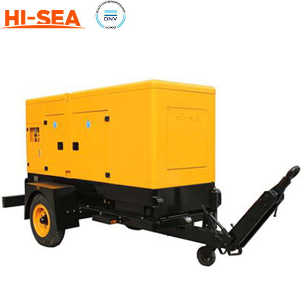 Mobile Trailer Marine Genset 